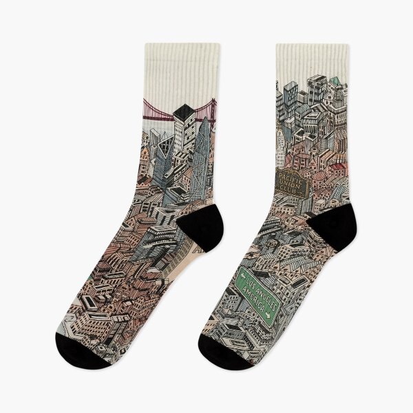 Item preview, San Francisco California street map designed and sold by oliver polanski.
