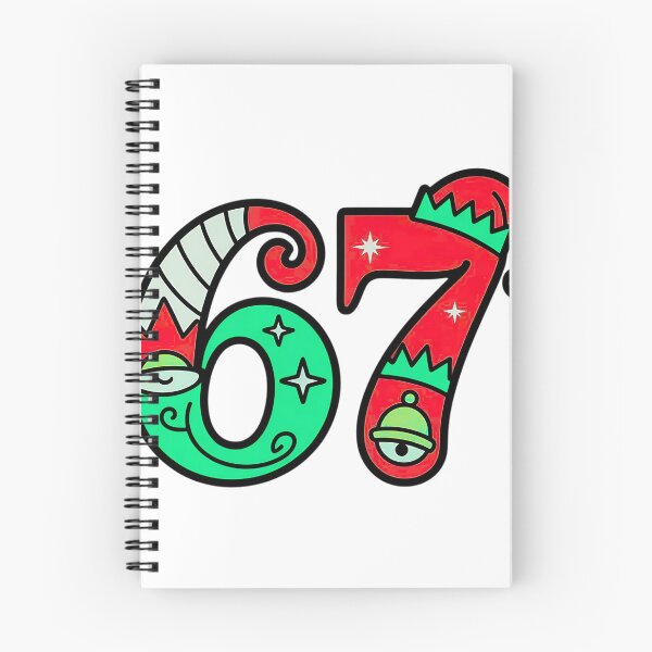 Item preview, funny 67 elf hat christmas six seven meme designed and sold by ArtDesignTp.