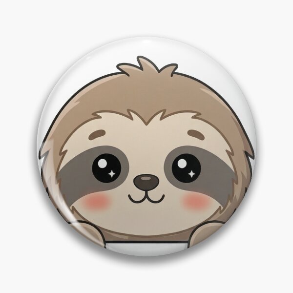 Item preview, Cute Pocket Sloth designed and sold by  Side Quest Studio.