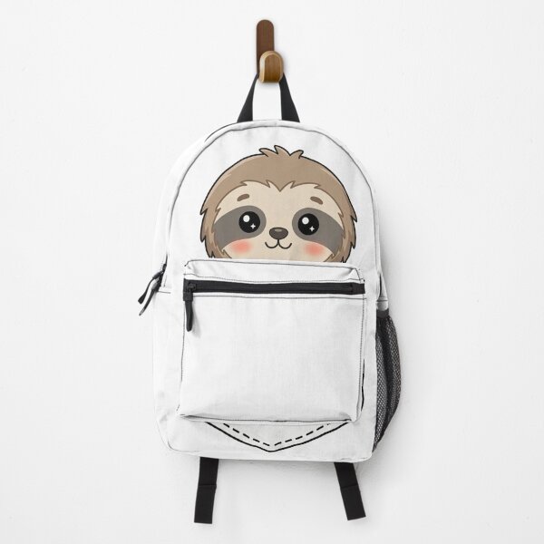 Item preview, Cute Pocket Sloth designed and sold by Side Quest Studio.