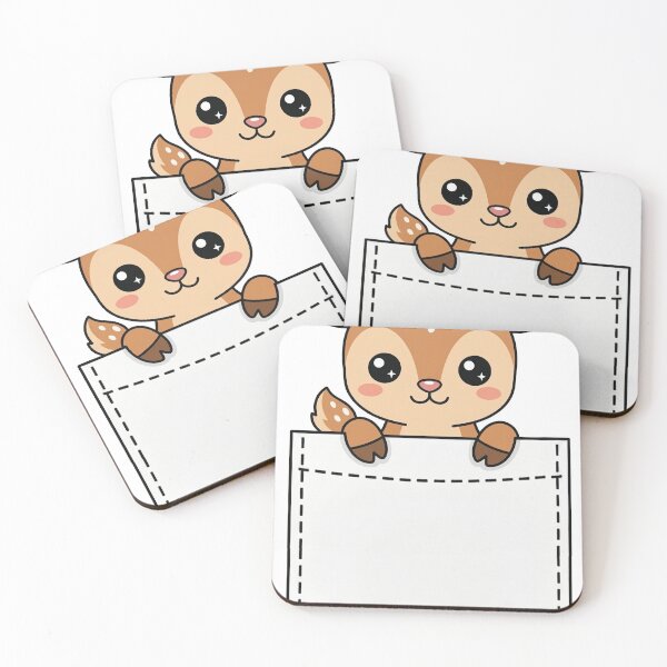 Item preview, Cute Pocket Deer designed and sold by  Side Quest Studio.