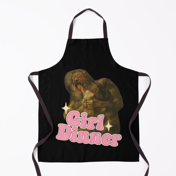 Item preview, Girl Dinner Saturn Devouring Son Classical Funny Meme designed and sold by ArcanePrintsxo.
