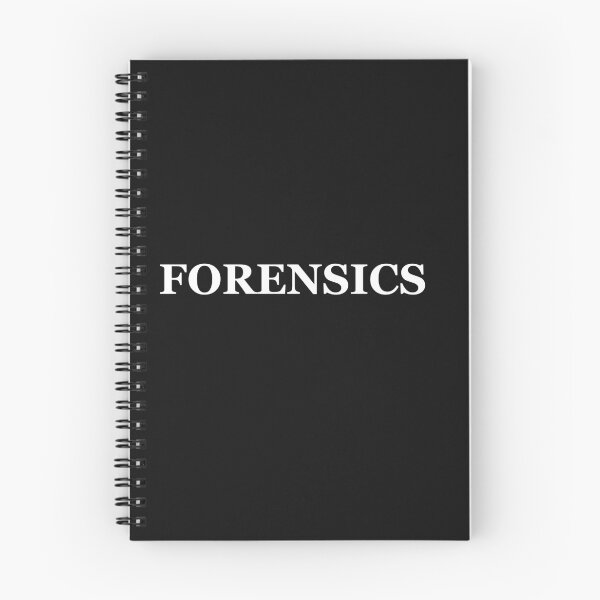 Item preview, Forensics - White Writing  designed and sold by TheMackieShop.
