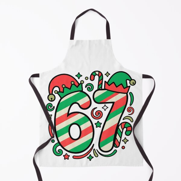 Item preview, viral 67 christmas elf hat six seven meme design designed and sold by ArtDesignTp.