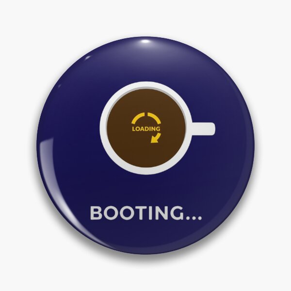 Item preview, Booting Coffee Mug Loading Progress Bar Funny Graphic designed and sold by TheOrganizedHaven1.