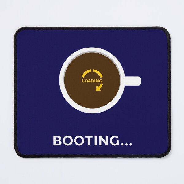 Item preview, Booting Coffee Mug Loading Progress Bar Funny Graphic designed and sold by TheOrganizedHaven1.