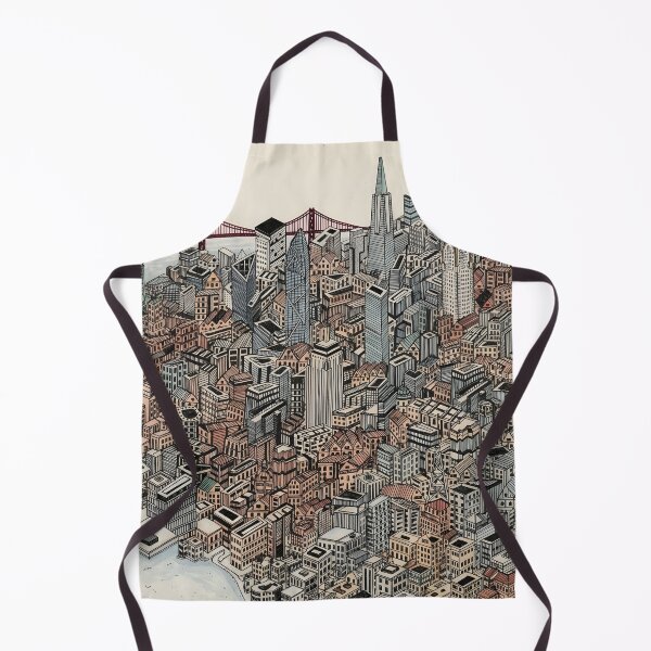 Item preview, California San Francisco map drawing designed and sold by oliver polanski.