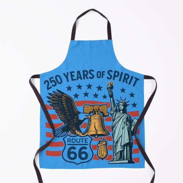 Item preview, 250 Years of Spirit – Liberty, Route 66 & American Icons Design designed and sold by Brainy Bites19.