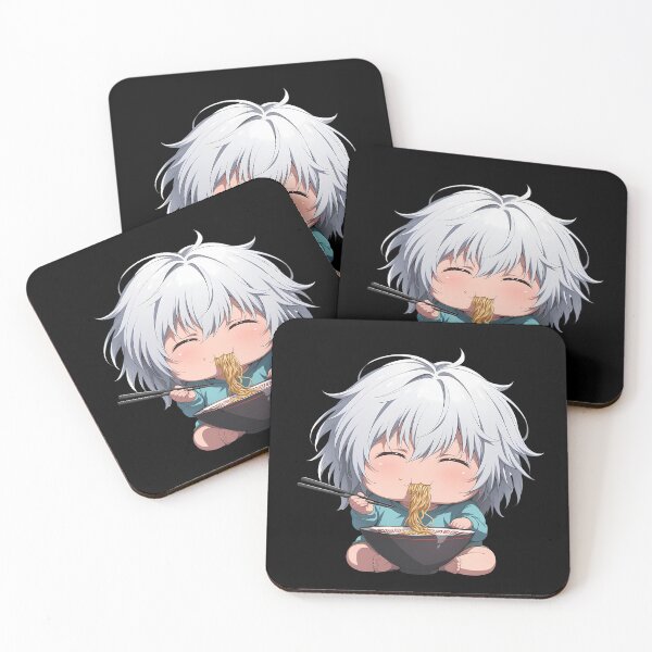 Item preview, Accelerator A Certain Scientific Railgun Kawaii Chibi Ramen Slurp designed and sold by mildaclairmo.