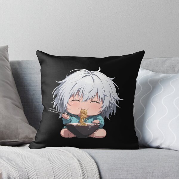 Item preview, Accelerator A Certain Scientific Railgun Kawaii Chibi Ramen Slurp designed and sold by mildaclairmo.