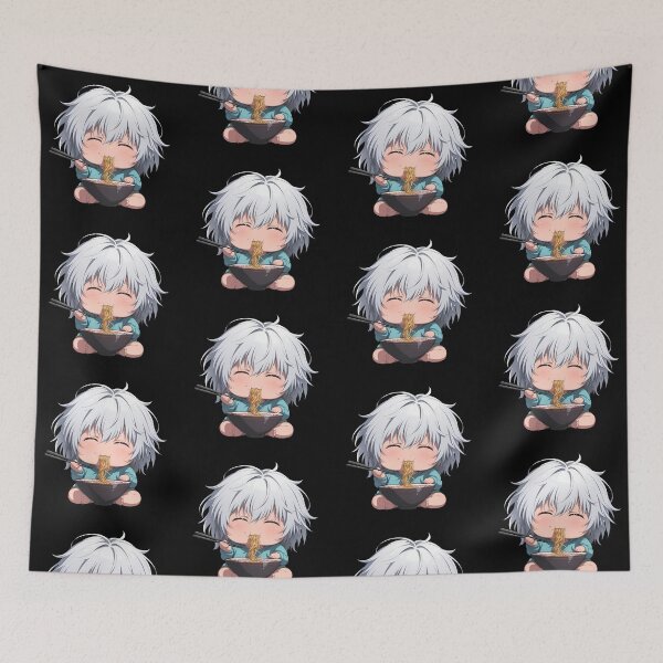Item preview, Accelerator A Certain Scientific Railgun Kawaii Chibi Ramen Slurp designed and sold by mildaclairmo.