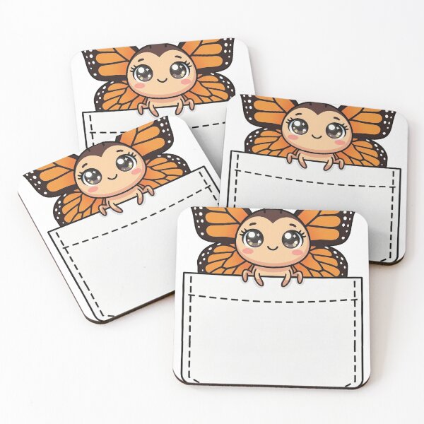 Item preview, Cute Pocket Butterfly designed and sold by  Side Quest Studio.