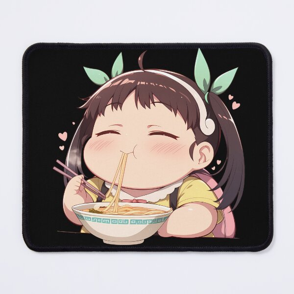 Item preview, Mayoi Hachikuji Bakemonogatari Kawaii Ramen Chibi Headband designed and sold by mildaclairmo.
