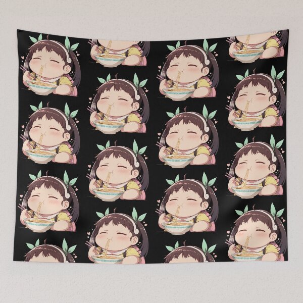 Item preview, Mayoi Hachikuji Bakemonogatari Kawaii Ramen Chibi Headband designed and sold by mildaclairmo.