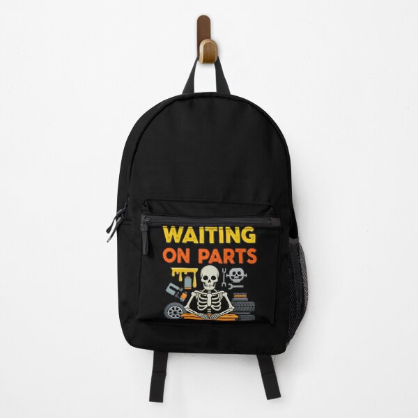 Item preview, waiting on parts skeleton funny auto technician art designed and sold by ArtDesignTp.