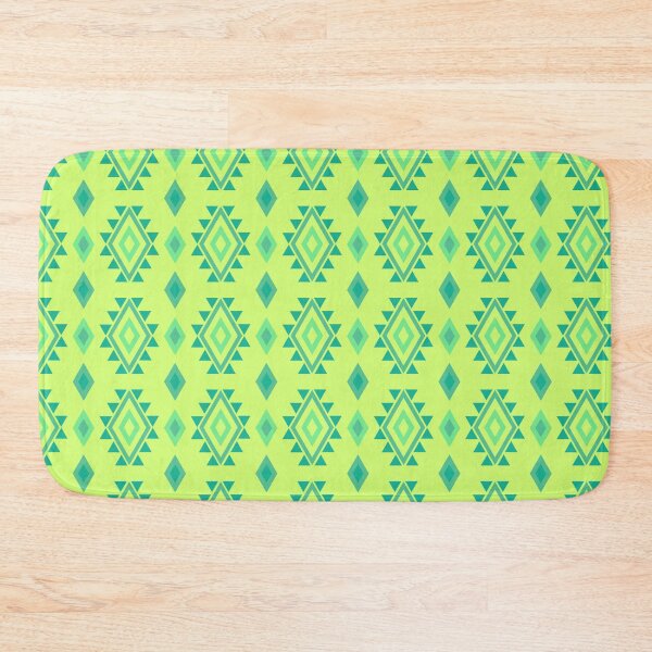 Item preview, Minimal Southwestern Green Checkerboard - Ethnic Polynesian Tribal  - Anniversary Gifts designed and sold by RoyalStarsPatts.