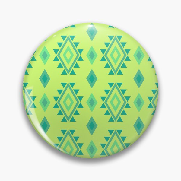Item preview, Minimal Southwestern Green Checkerboard - Ethnic Polynesian Tribal  - Anniversary Gifts designed and sold by RoyalStarsPatts.