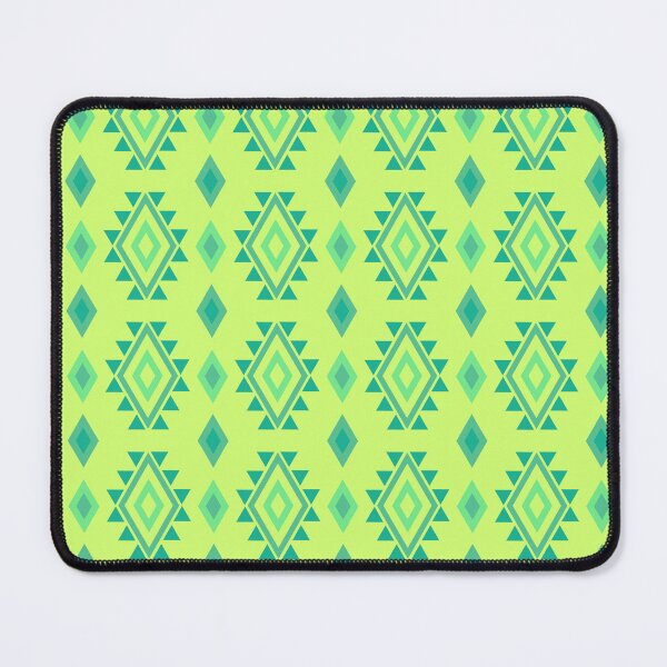 Item preview, Minimal Southwestern Green Checkerboard - Ethnic Polynesian Tribal  - Anniversary Gifts designed and sold by RoyalStarsPatts.