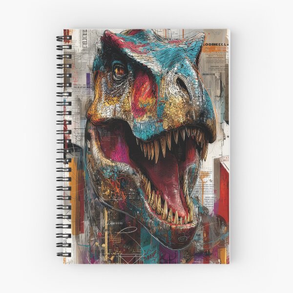 Item preview, T-Rex Street Art Dinosaur Portrait designed and sold by drizzd.