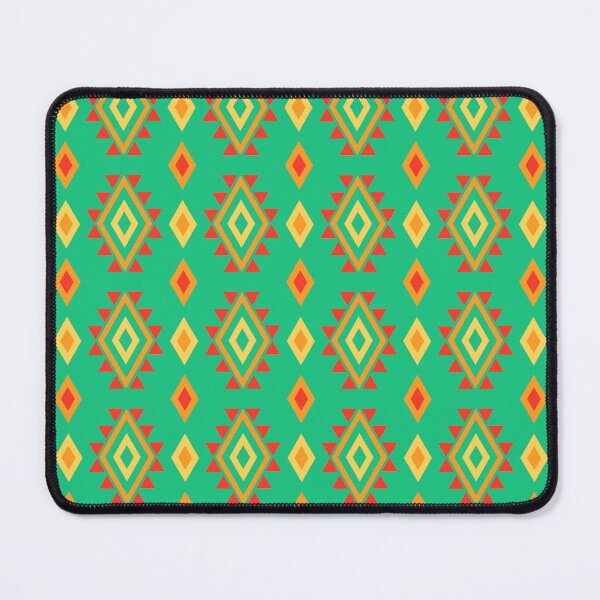 Item preview, Luxury Green Ethno Grid - Ethnic Polynesian Tribal - Anniversary Gifts For Dad designed and sold by RoyalStarsPatts.