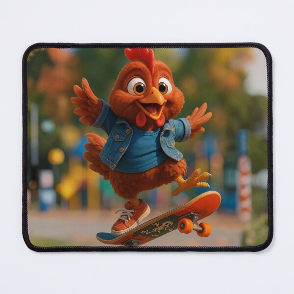 Item preview, Skater Rhode Island Red Chicken designed and sold by Sillytoe.