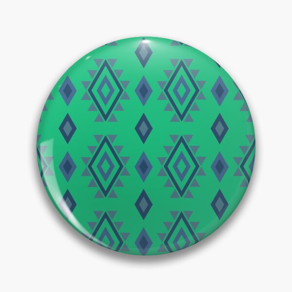 Item preview, Boho Green Tiki Print - Ethnic Polynesian Tribal  - Baby Shower Gifts designed and sold by RoyalStarsPatts.