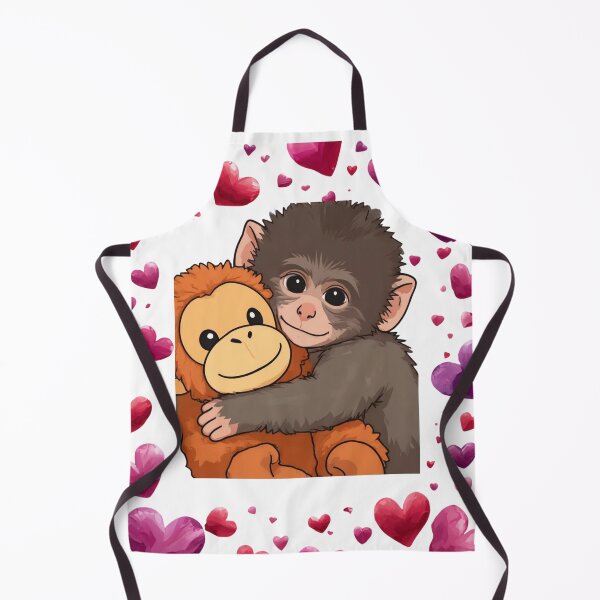 Item preview, Punch the Monkey-Hearts designed and sold by RightNow26.