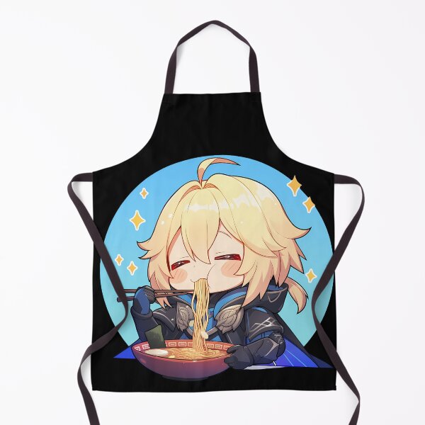 Item preview, Dainsleif Genshin Impact Chibi Kawaii Ramen Noodle Focus designed and sold by mildaclairmo.