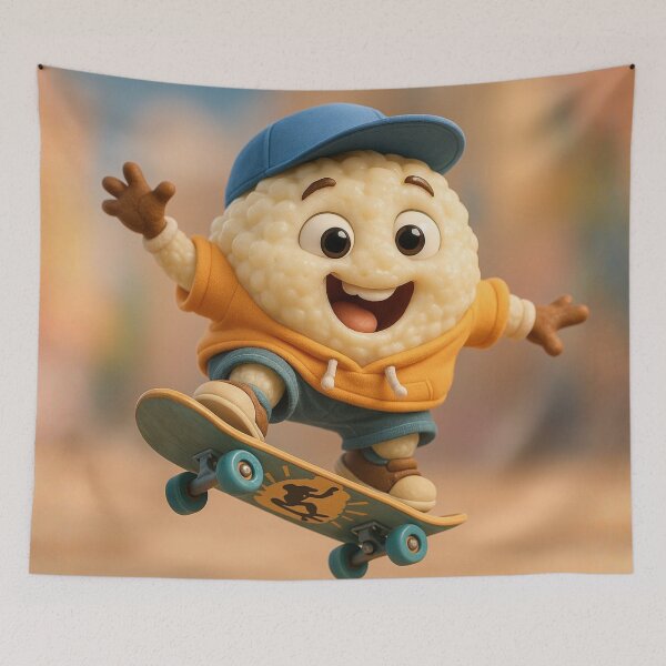 Item preview, Skater Rice Pudding designed and sold by Sillytoe.