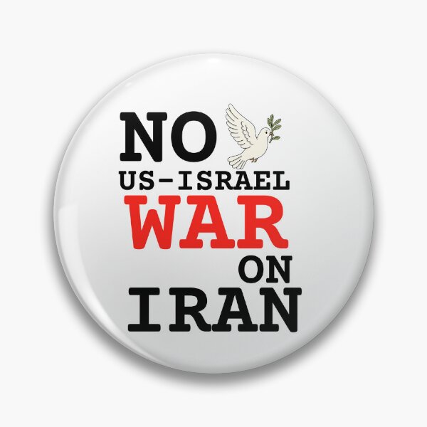 Item preview, No US Israel War On Iran Peace Protest Anti War Message designed and sold by Ali-printshop.