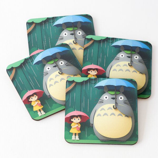 Item preview, TOTORO BUS STOP PAPERCUT designed and sold by GoodCompanyTee.