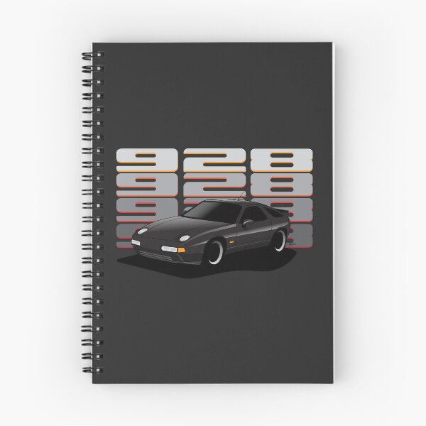 Item preview, Black 928 GTS retro Illustration designed and sold by blackdogshop.