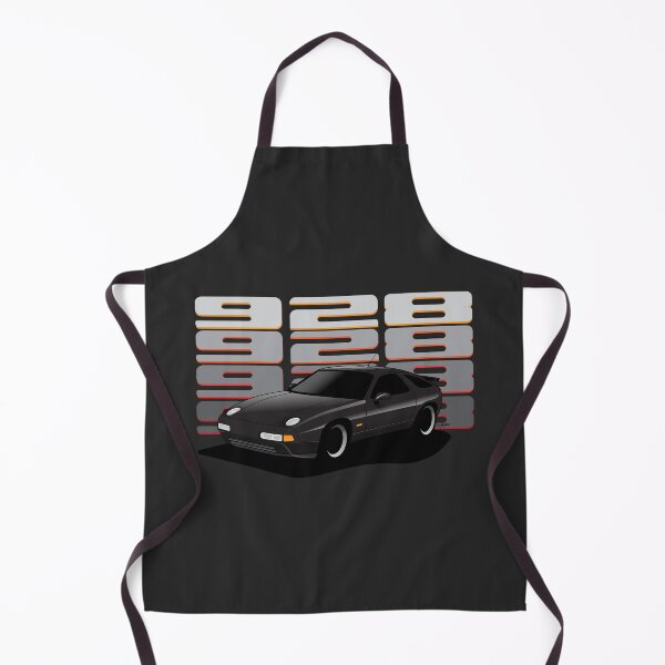 Item preview, Black 928 GTS retro Illustration designed and sold by blackdogshop.