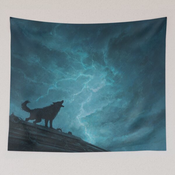 Item preview, Fenrir Wolf At The World Edge designed and sold by Rtymer.