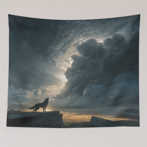 Item preview, Fenrir Wolf At The World Edge designed and sold by Rtymer.