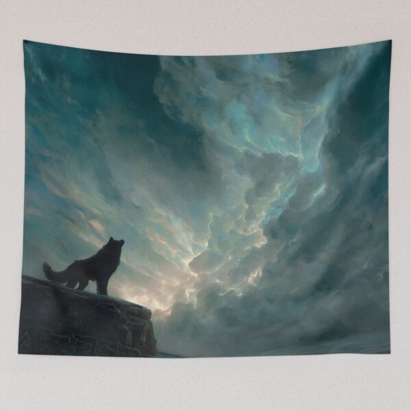 Item preview, Fenrir Wolf At The World Edge designed and sold by Rtymer.