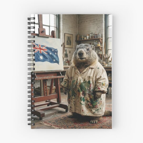 Item preview, Groundhog Artist Loves Australia designed and sold by Tridentulus.