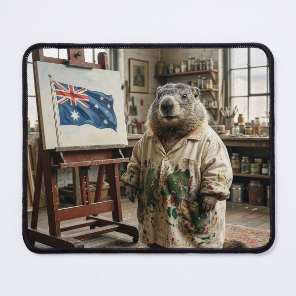 Item preview, Groundhog Artist Loves Australia designed and sold by Tridentulus.