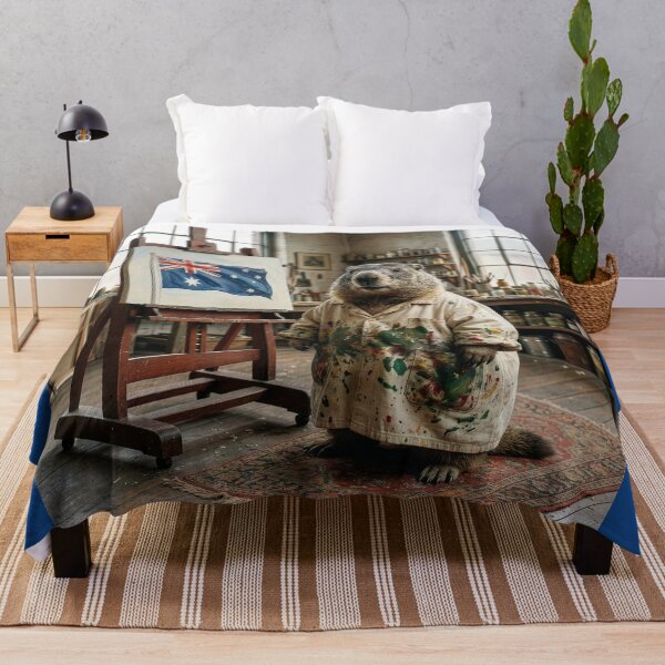 Item preview, Groundhog Artist Loves Australia designed and sold by Tridentulus.