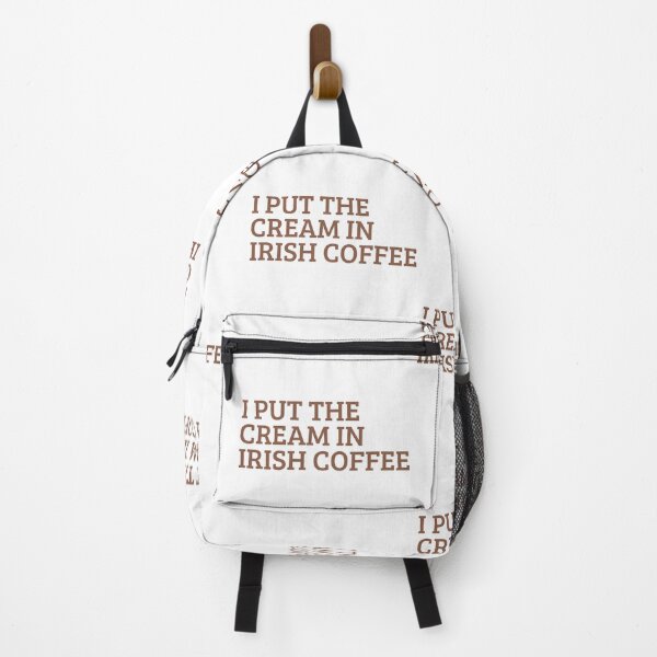 Item preview, I Put The Cream In Irish Coffee Funny St Patricks Day Quote designed and sold by Ali-printshop.