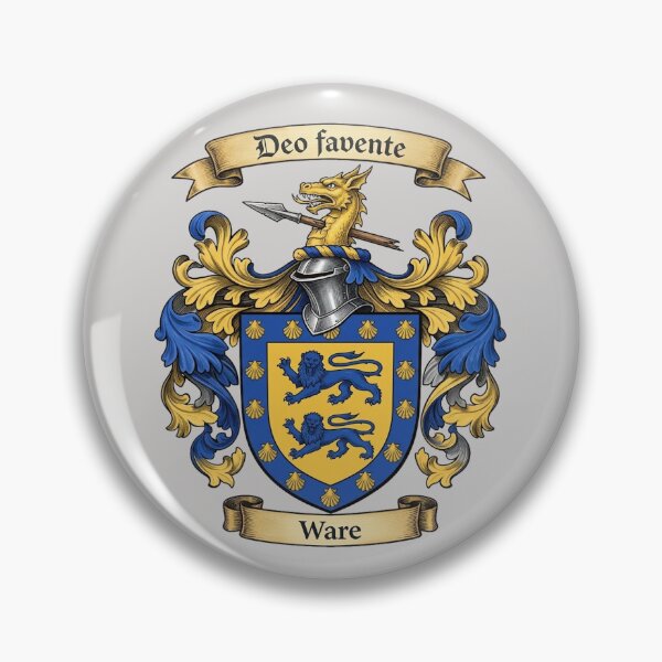 Item preview, The Ware Family Coat of Arms designed and sold by BagTown Clans.