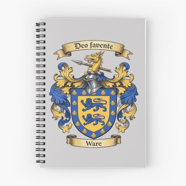 Item preview, The Ware Family Coat of Arms designed and sold by BagTown Clans.