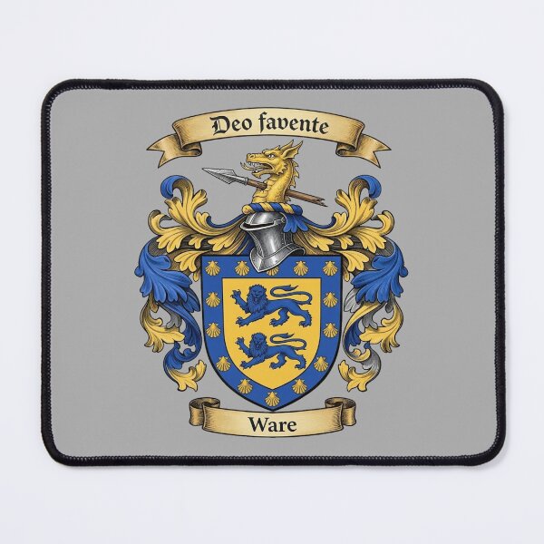 Item preview, The Ware Family Coat of Arms designed and sold by BagTown Clans.