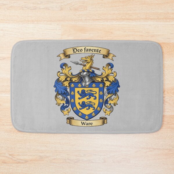 Item preview, The Ware Family Coat of Arms designed and sold by BagTown Clans.