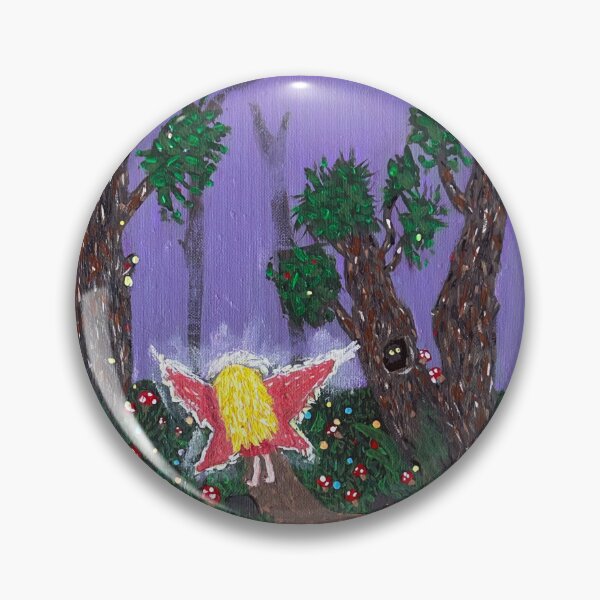 Item preview, Enchanted Fairy Forest With Mushrooms  designed and sold by Colorsoflove613.