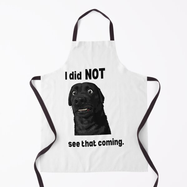 Item preview, I Did Not See That Coming – Funny Shocked Dog Sticker designed and sold by JolaDesignss.