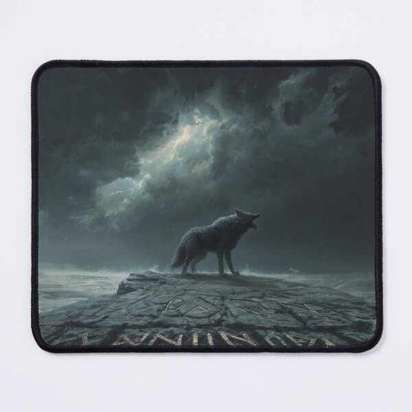 Item preview, Fenrir Wolf At The World Edge designed and sold by Rtymer.