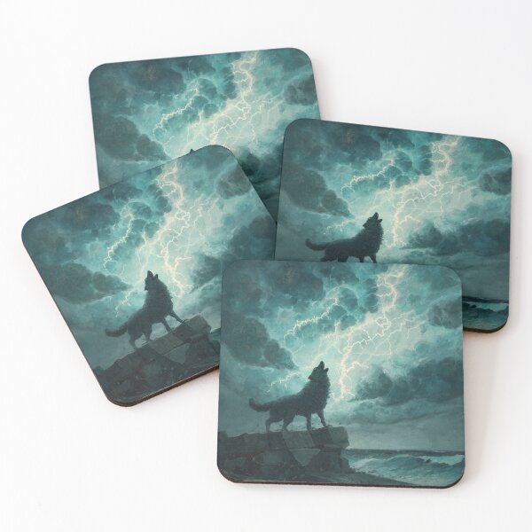 Item preview, Fenrir Wolf At The World Edge designed and sold by Rtymer.