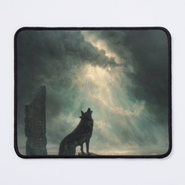 Item preview, Fenrir Wolf At The World Edge designed and sold by Rtymer.