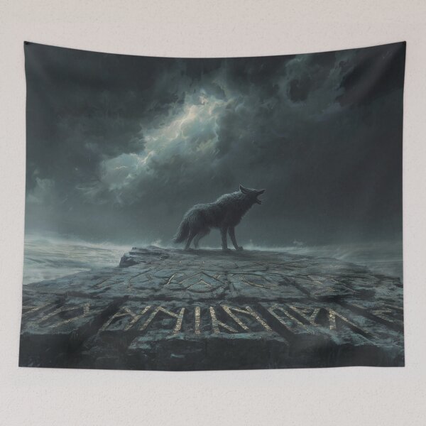 Item preview, Fenrir Wolf At The World Edge designed and sold by Rtymer.